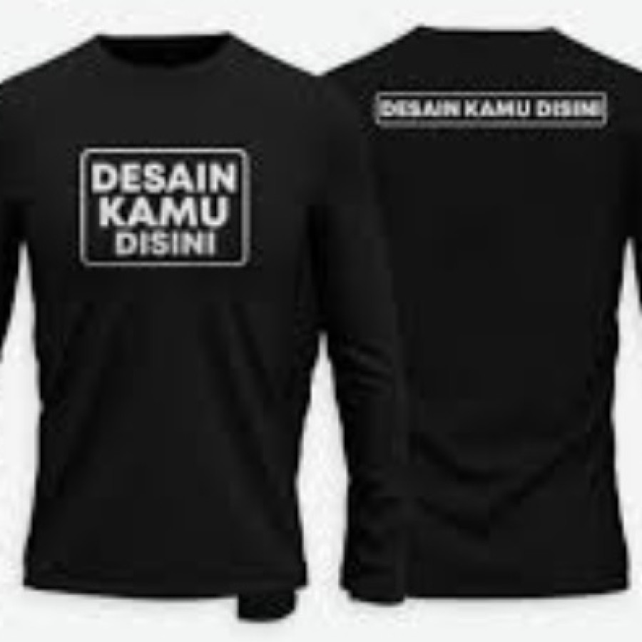 Desain Custom Kaos Lengan Panjang Combed 30s - utama