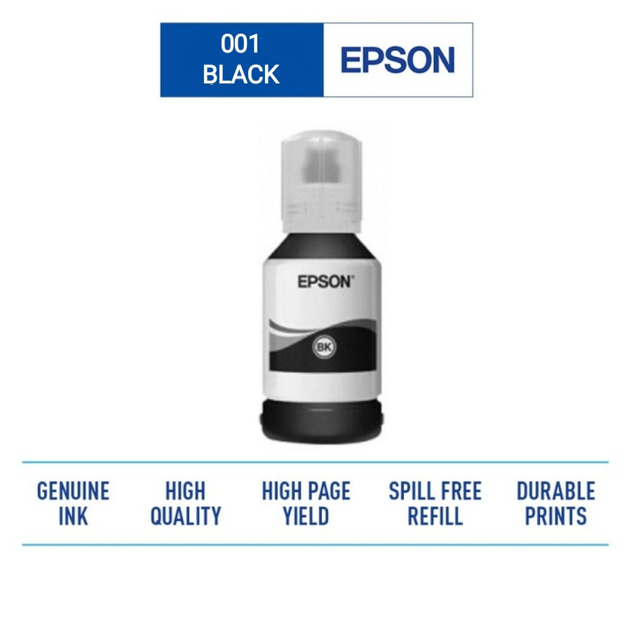 TINTA EPSON 001 BLACK