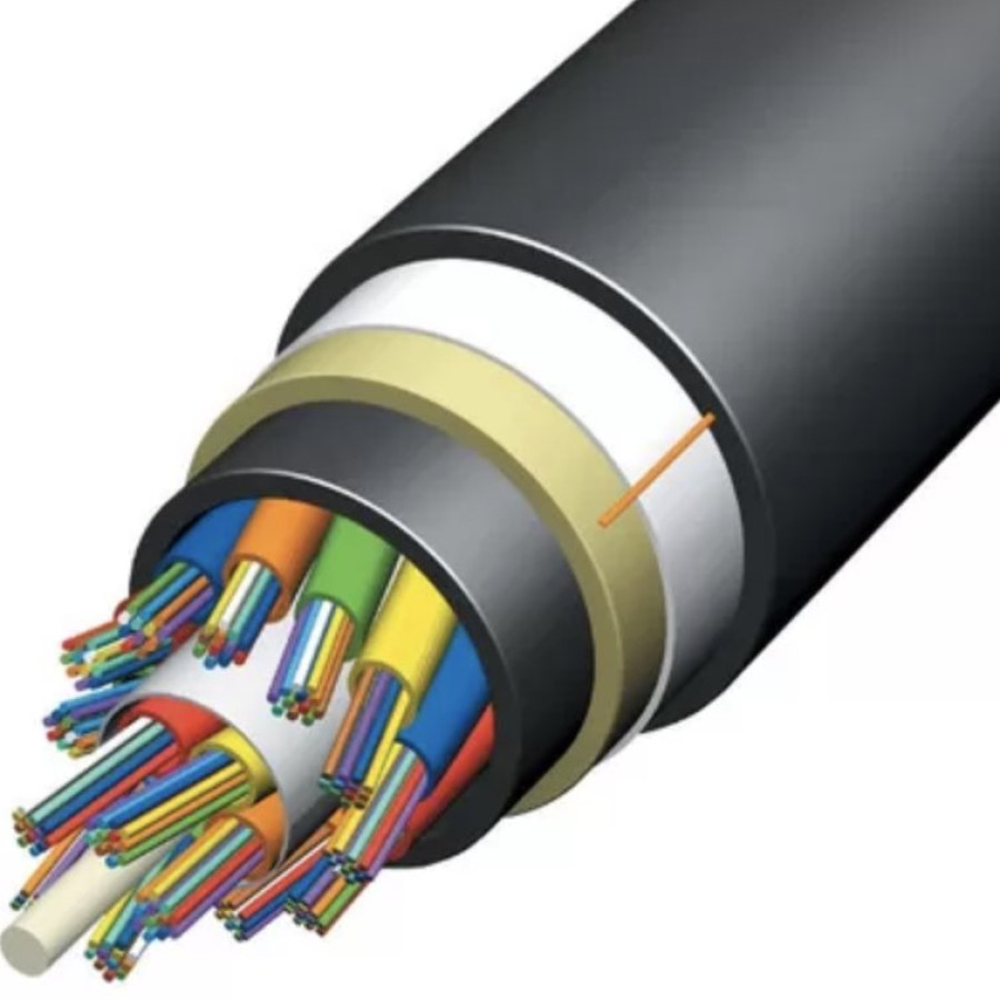 Kabel Fiber Optic 12 Core Single Mode ADSS