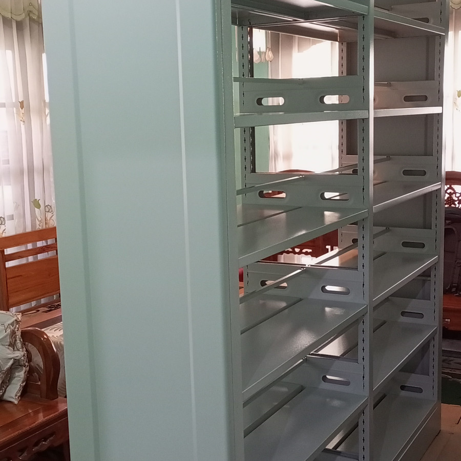 ALMARI PERPUSTAKAAN DOBEL - depan
