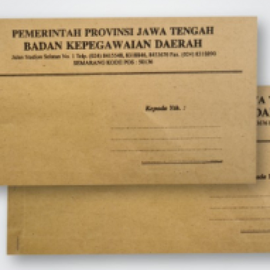 Amplop Dinas