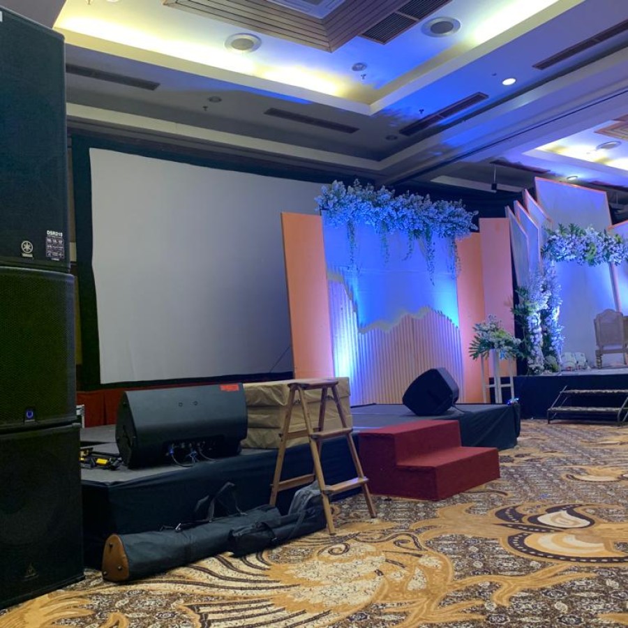 Sewa sound system - samping