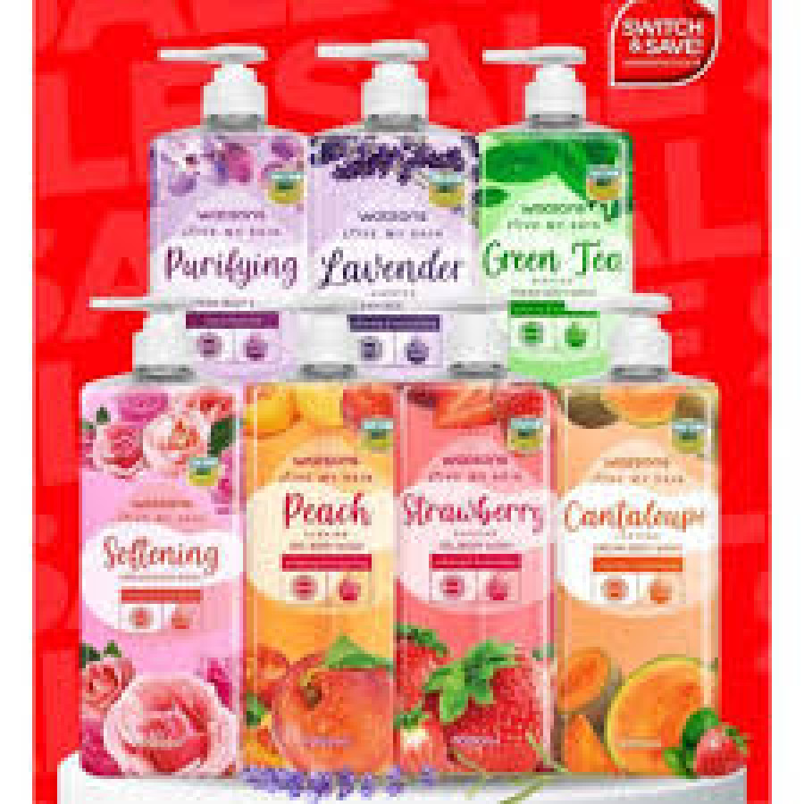Sabun Mandi Cair Watsons 1000ml Botol Pump