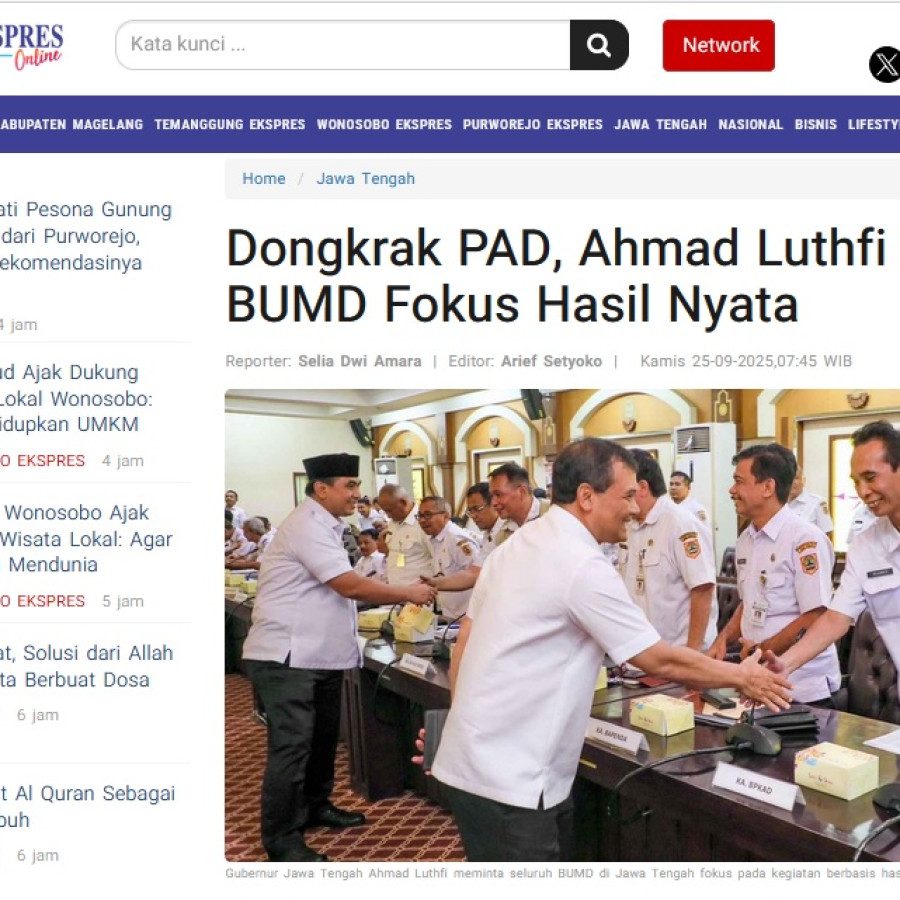 Advertorial Online Magelang Ekspres