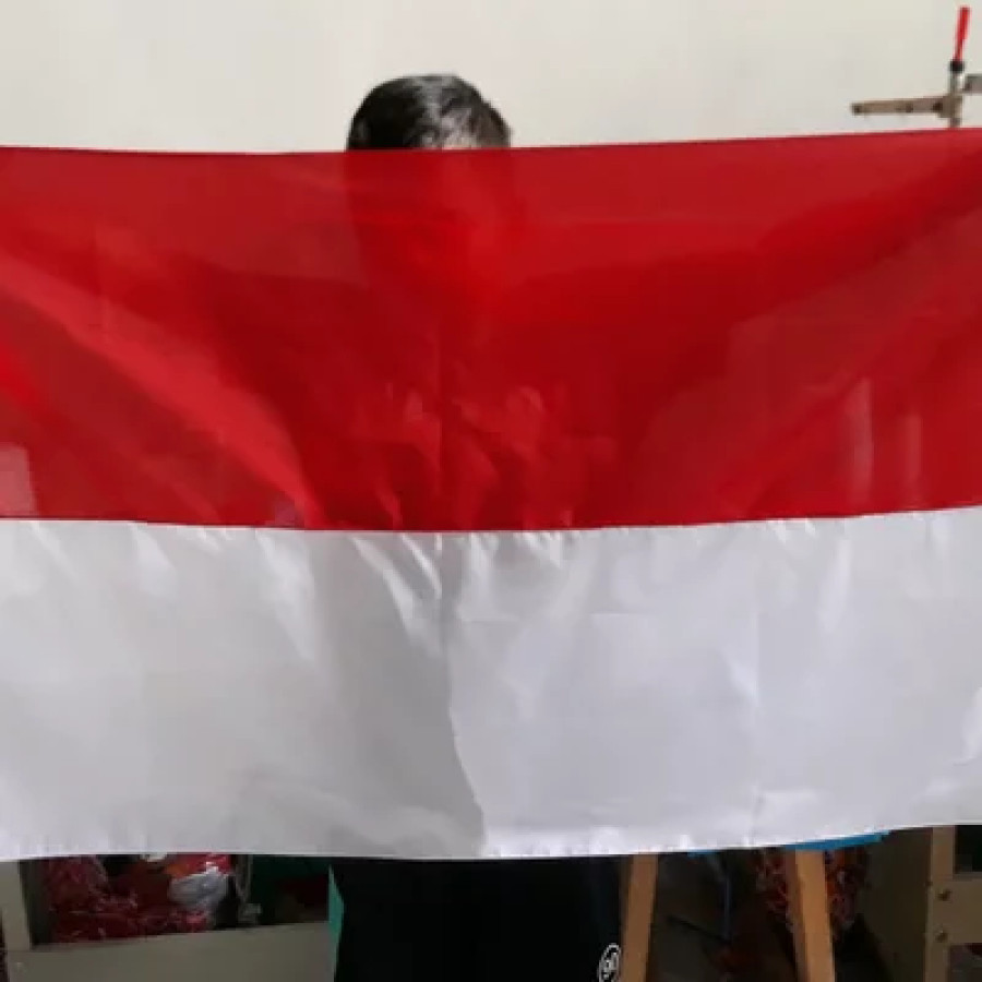 Bendera Merah Putih Uk 80x120cm - detail