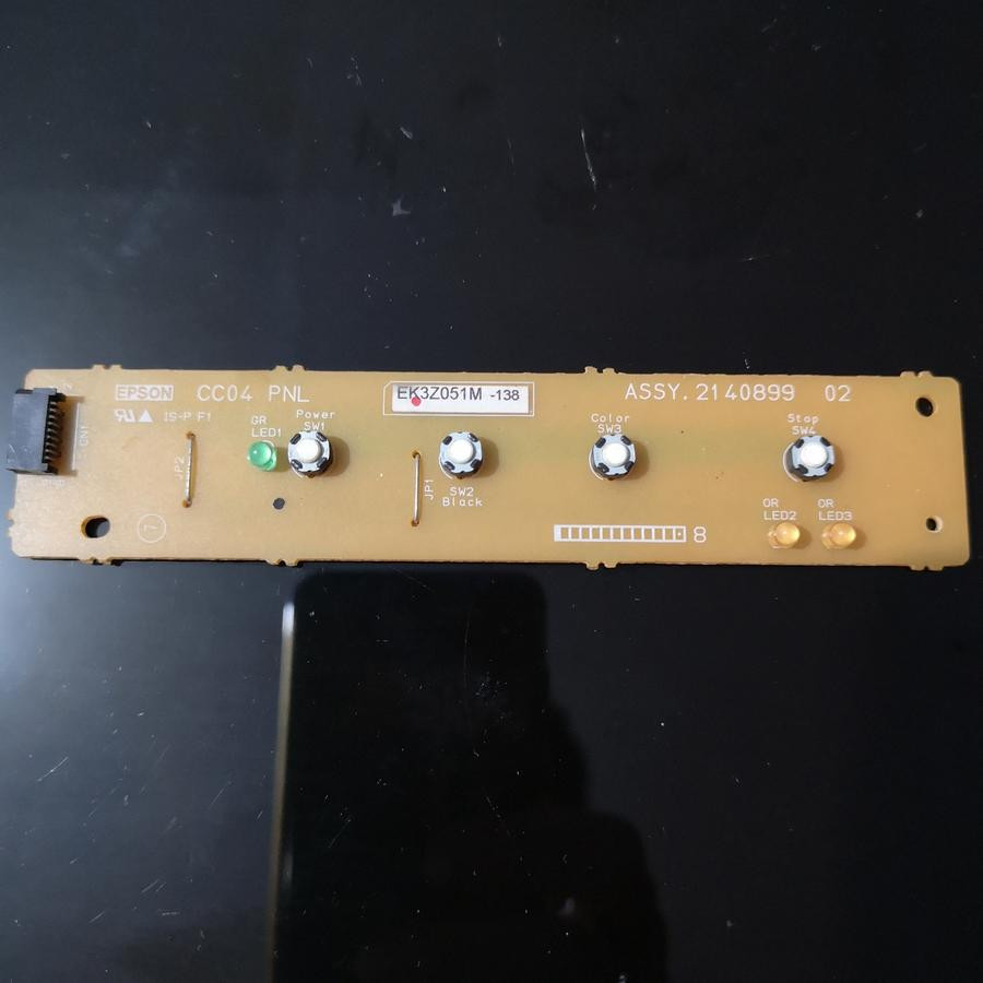 Tombol Panel Switch ON OFF Epson  L350 PCB Panel - utama