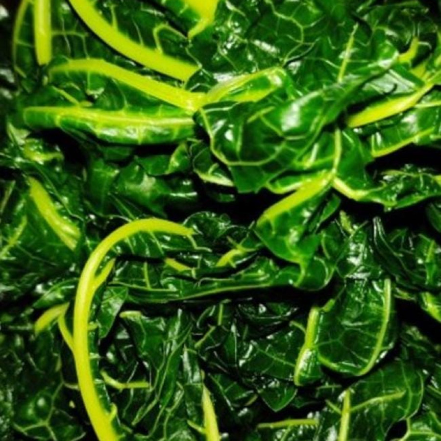Daun pepaya rebus
