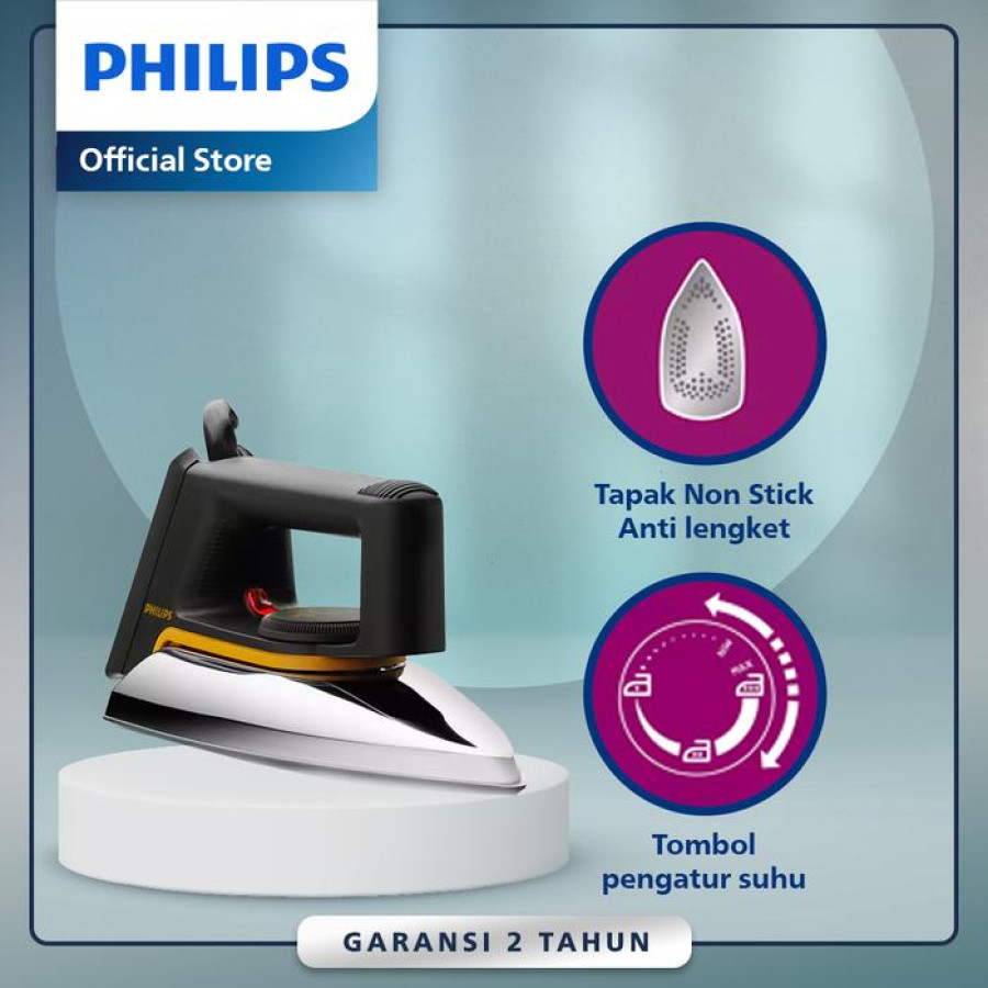 Philips Setrika Kering Classic HD1172/99 - utama