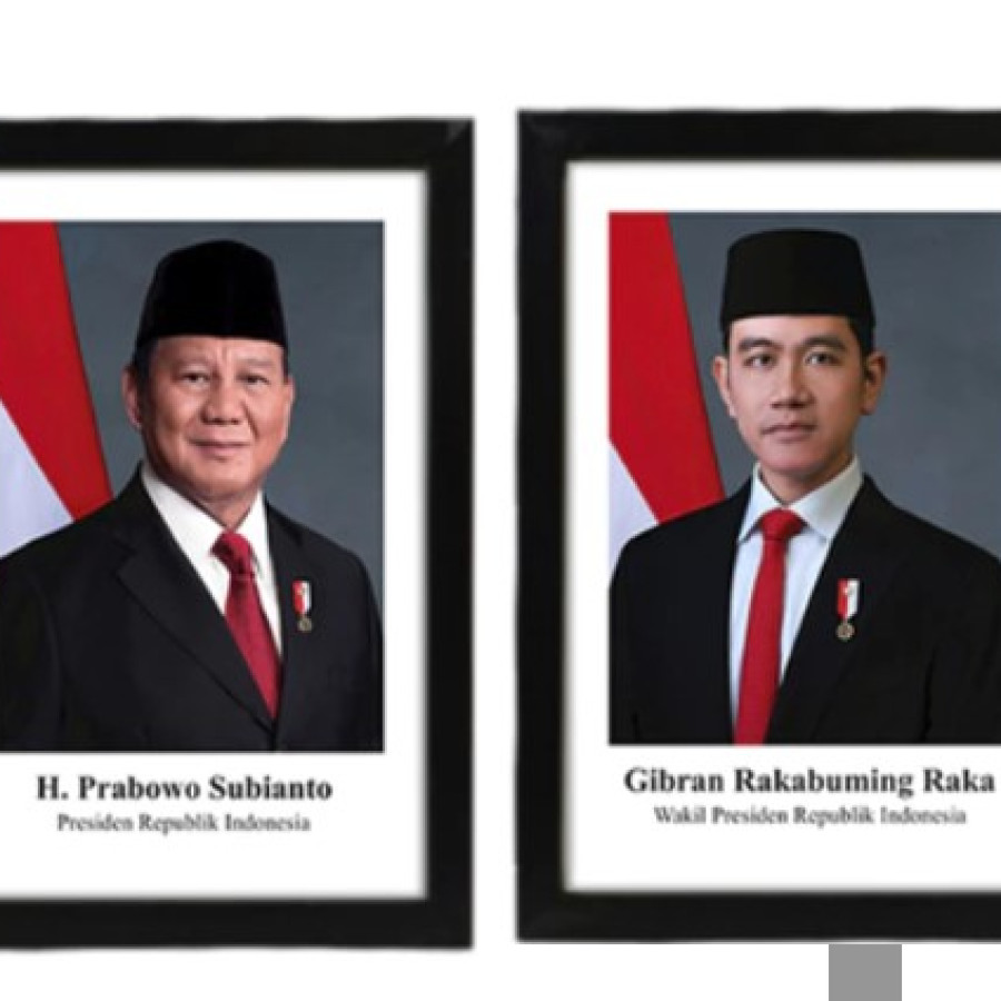 FOTO PRESIDEN DAN WAKIL PRESIDEN
