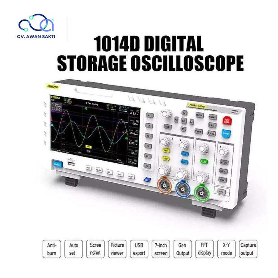 OSCILLOSCOPE DIGITAL FNIRSI 1014D