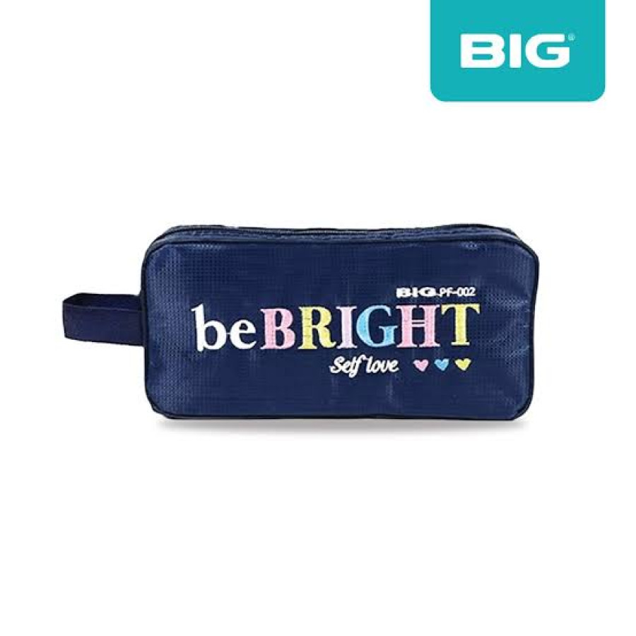 Tempat Pensil Resleting Merk Big