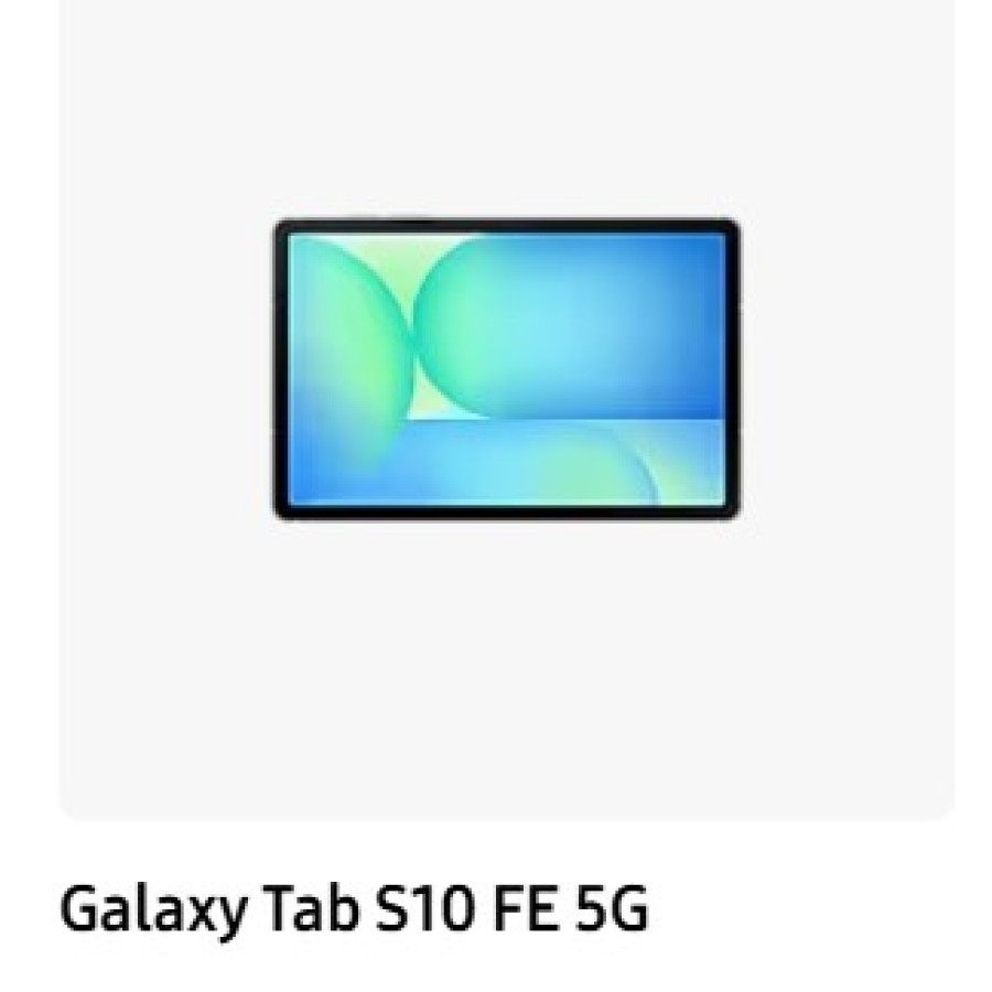 SAMSUNG Galaxy Tab S10FE 5G (8/128GB)