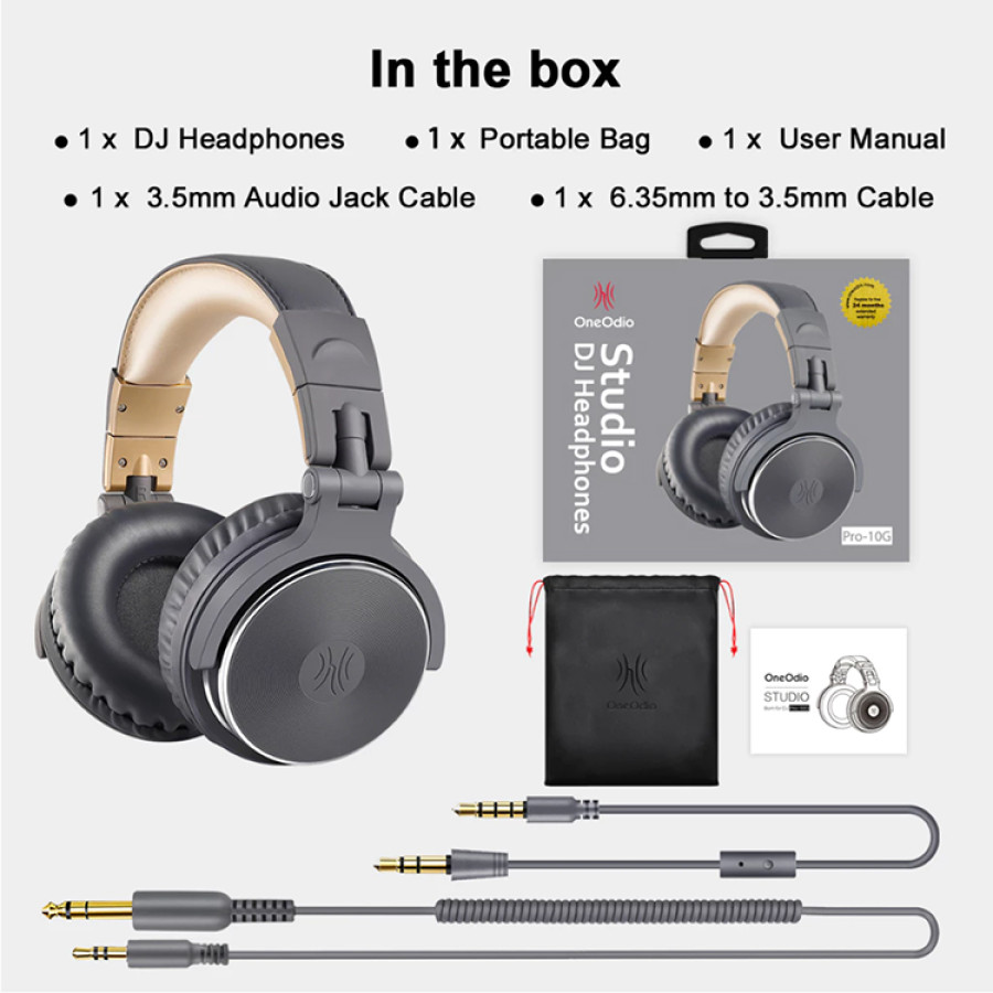 OneOdio Studio Pro 10 Over Ear Wired DJ - detail
