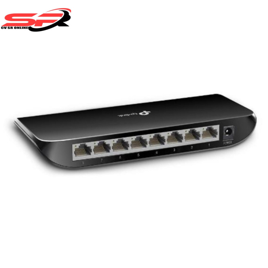 TP-LINK TL-SG1008D Switch Hub Gigabit 8 port - depan
