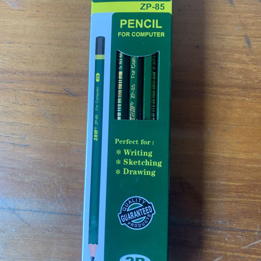 Pensil Kayu 2B ZRM ZP-85 1 pack - utama