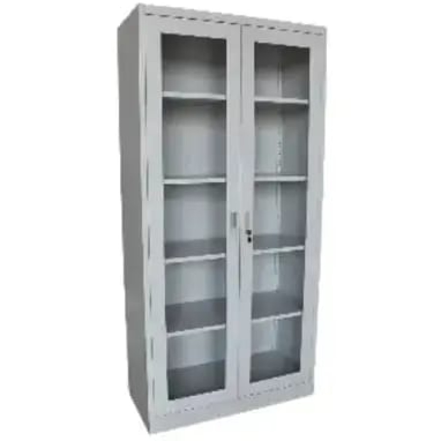 Lemari Arsip RIONE 5 Rak Pintu Ayun Kaca