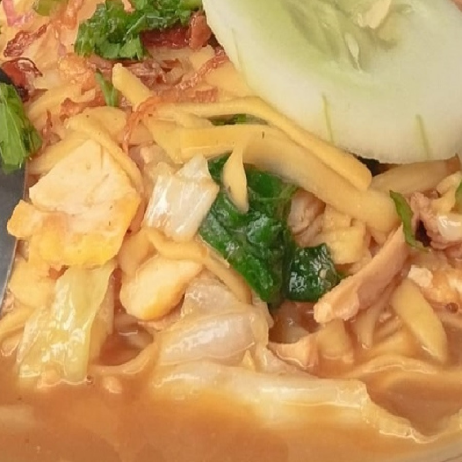 Bakmi Rebus - detail
