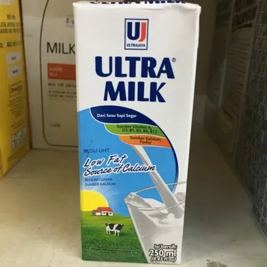 Susu Ultra Milk Low Fat 250ml