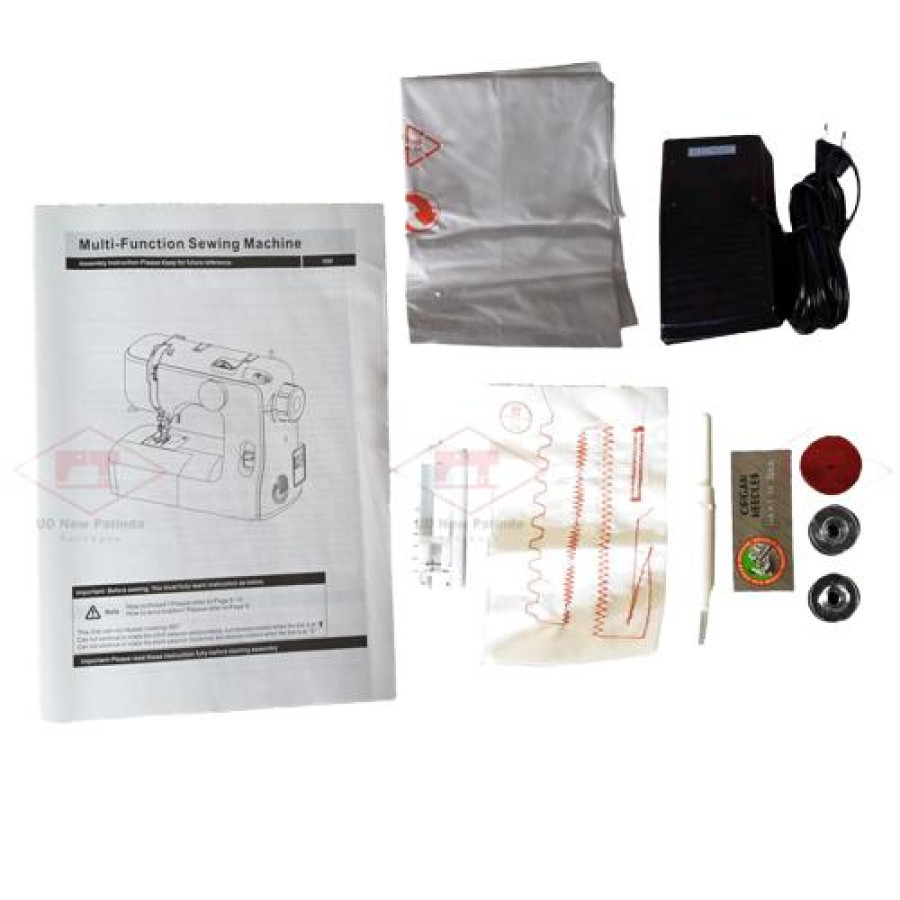 Mesin Jahit Portable Elnoss 588 - detail