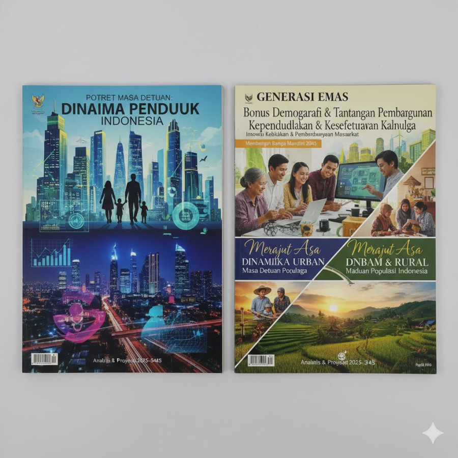 Cetak Majalah ukuran kwarto 32 halaman - samping