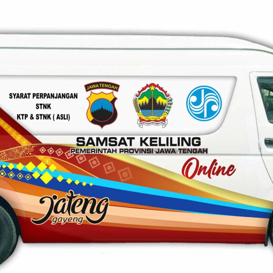 Branding HAICE (Full Stiker) Bahan Graftac Laminasi Glosy - samping