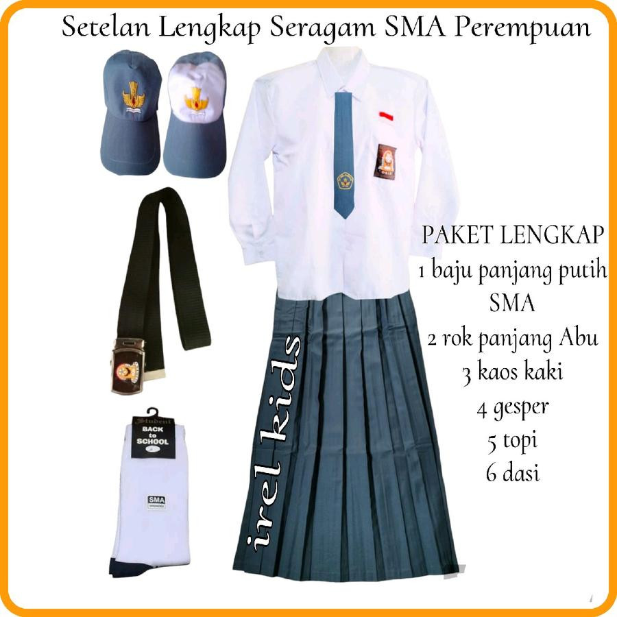 Seragam Sekolah anak SMA - depan