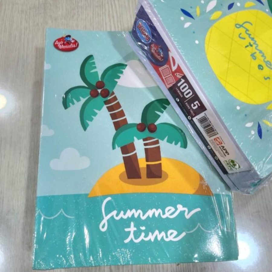 Buku tulis Sidu isi 100 - samping