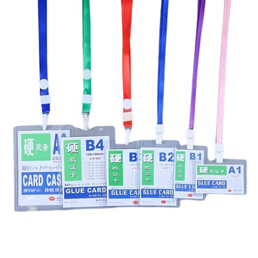 Name Tag Tali Panjang Card Case