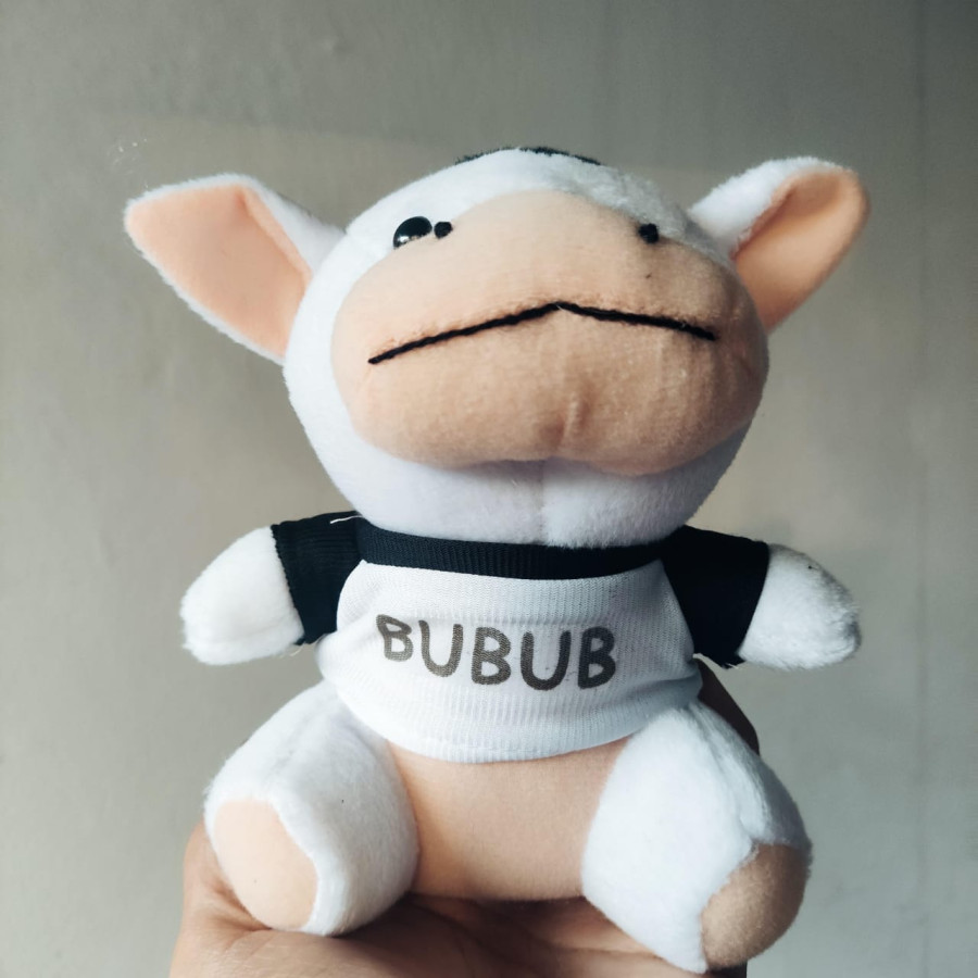 Boneka Maskot Sapi - depan