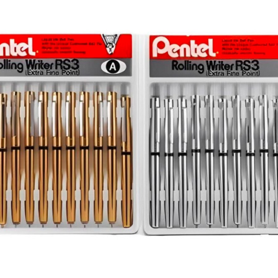Bolpoint Pentel RS3 rolling writer