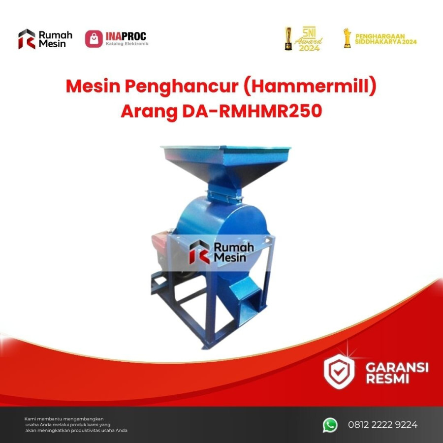 Mesin Penghancur (Hammermill) Arang DA-RMHMR250 - utama