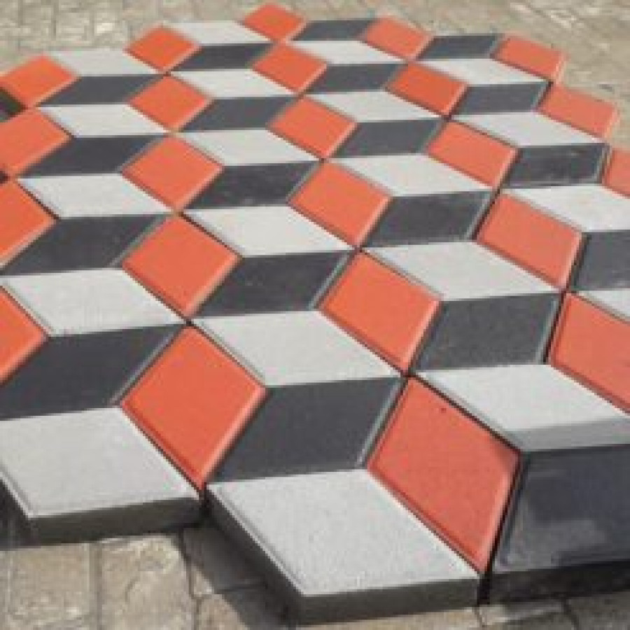 PAVING  3 Dimensi - depan
