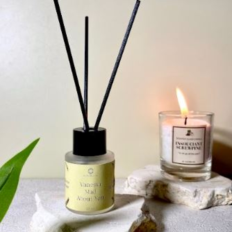 Bahan Pembuatan Produk Lilin Aromaterapi dan Reed Diffuser