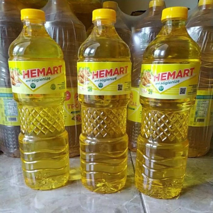 Minyak Goreng HEMART 1 L - depan