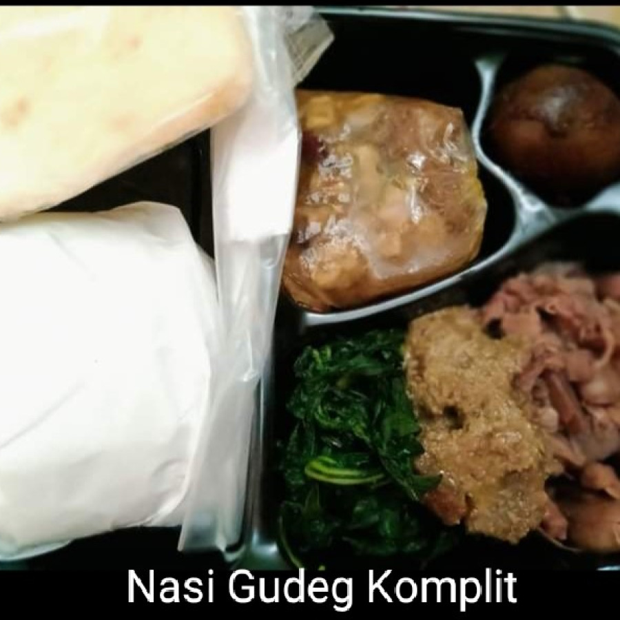 Nasi gudeng komplit