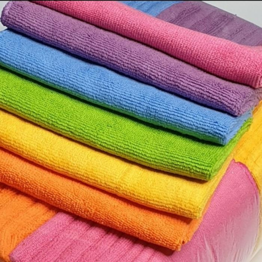 Kain Lap Microfiber Polos 40 x 40 CM