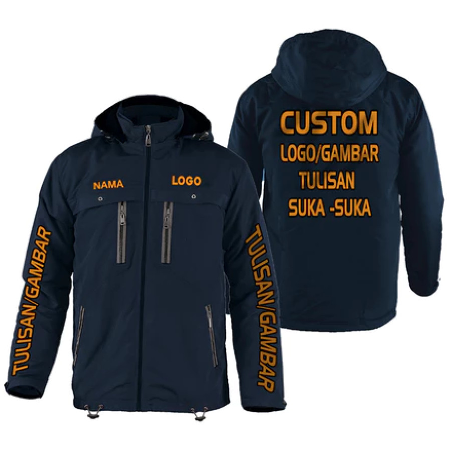 JAKET CUSTOM SUKA SUKA / JAKET CUSTOM SENDIRI // OJOL /ORGANISASI - utama