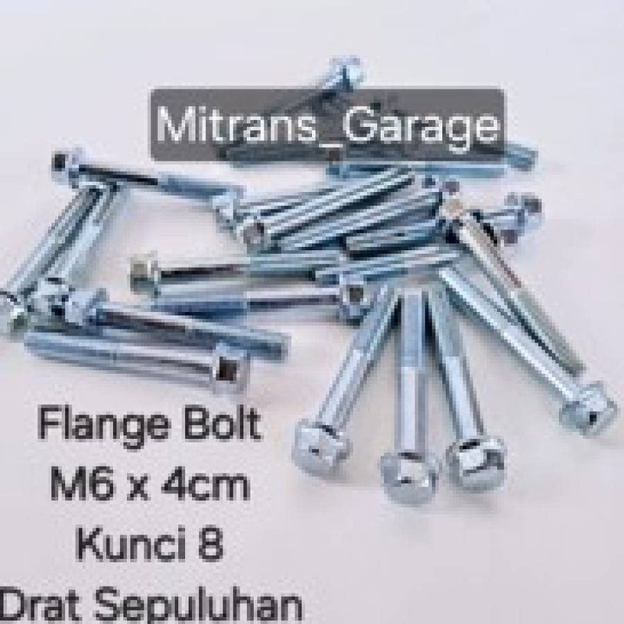 Baut,Ring, Mur 8mm