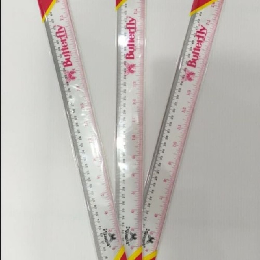 Penggaris Mika buterfly