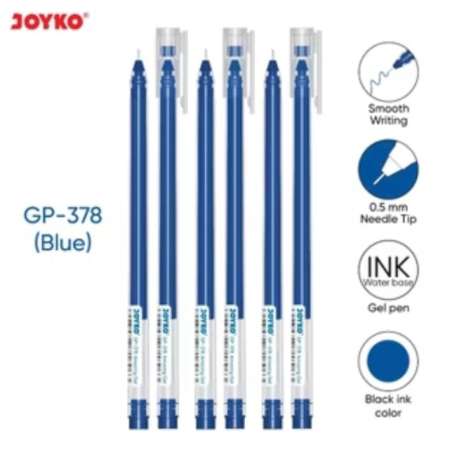 Bolpoint Joyco gel warna biru