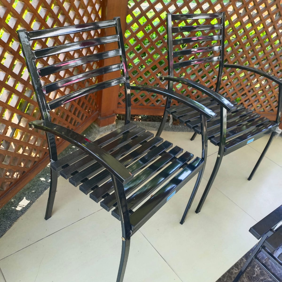 kursi taman custom - depan