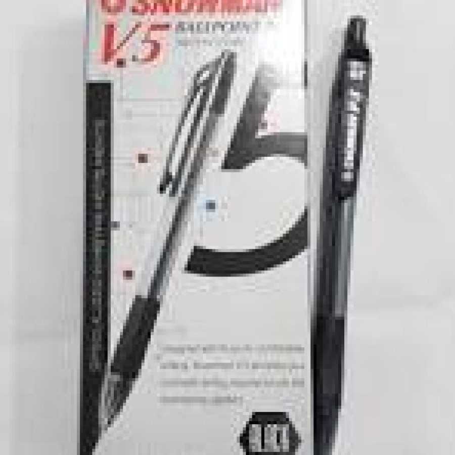Pulpen snowman V5 Black