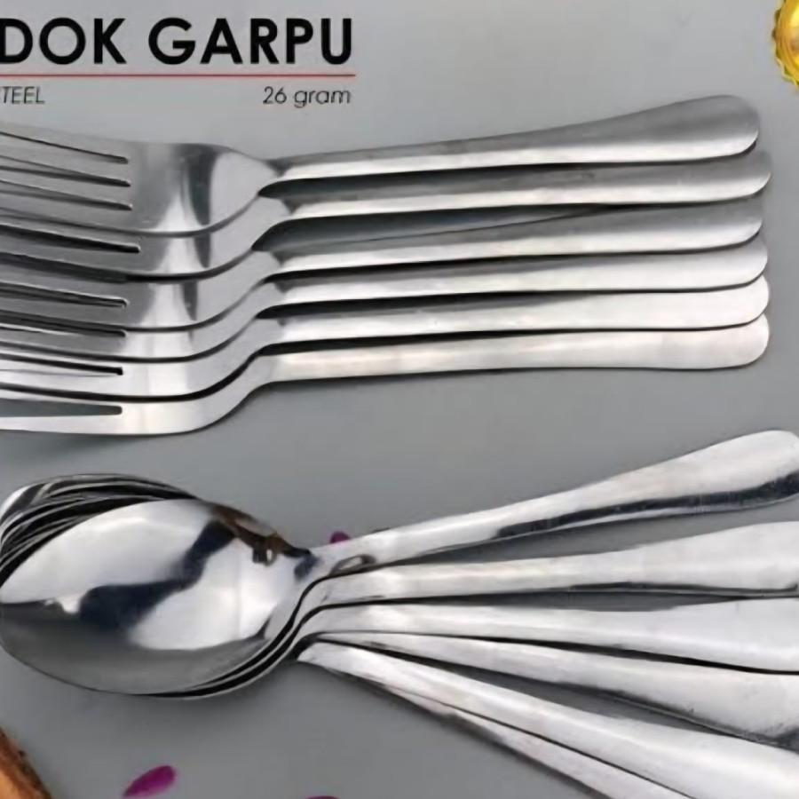 Sendok Garpu Bahan Stainless