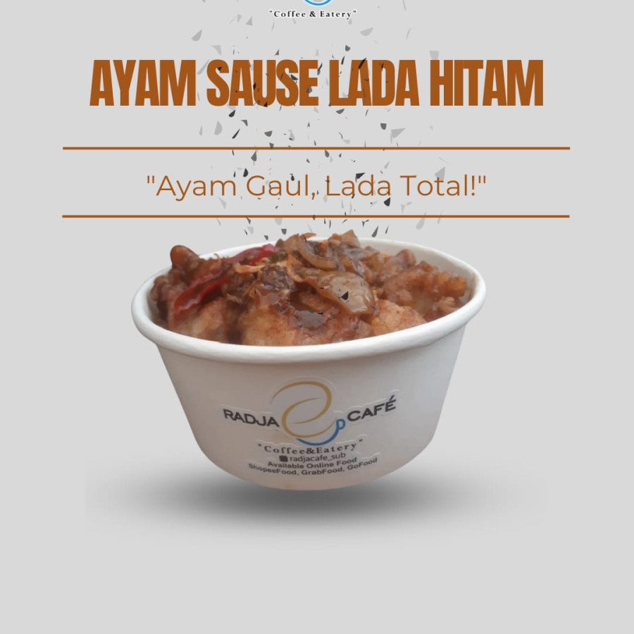 Ayam Sause Lada Hitam