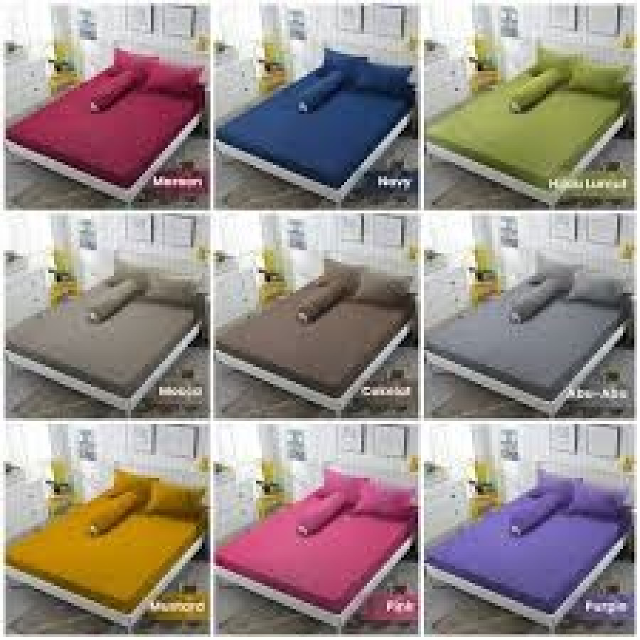 Sprei  king size ukuran 180 cm x 200 cm