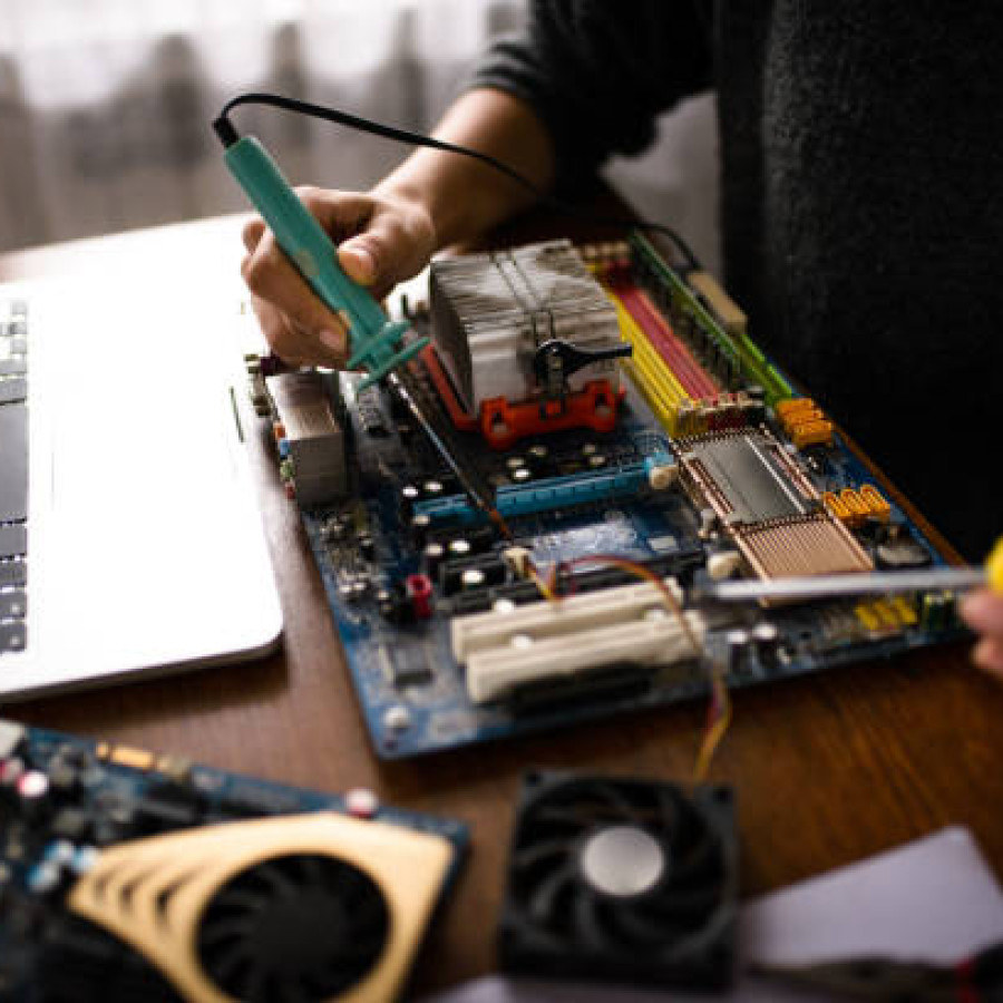 SERVICE PC MATI TOTAL - depan