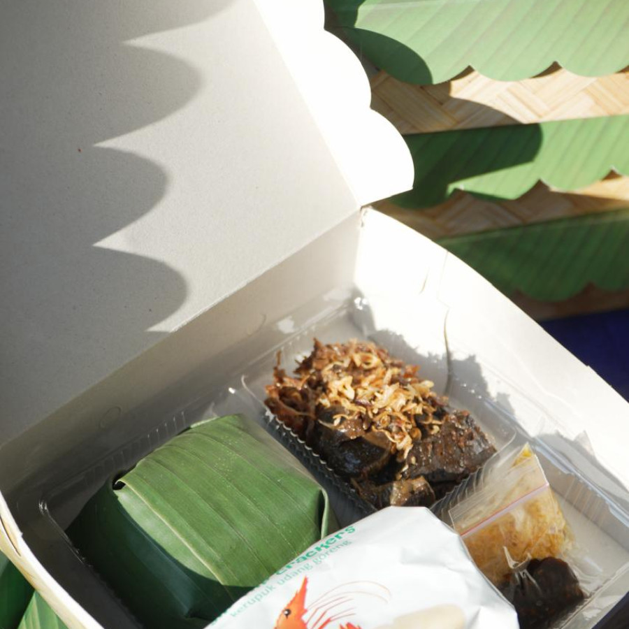 Paket Lengkap Krawu Daging Paru Telur Asin - depan
