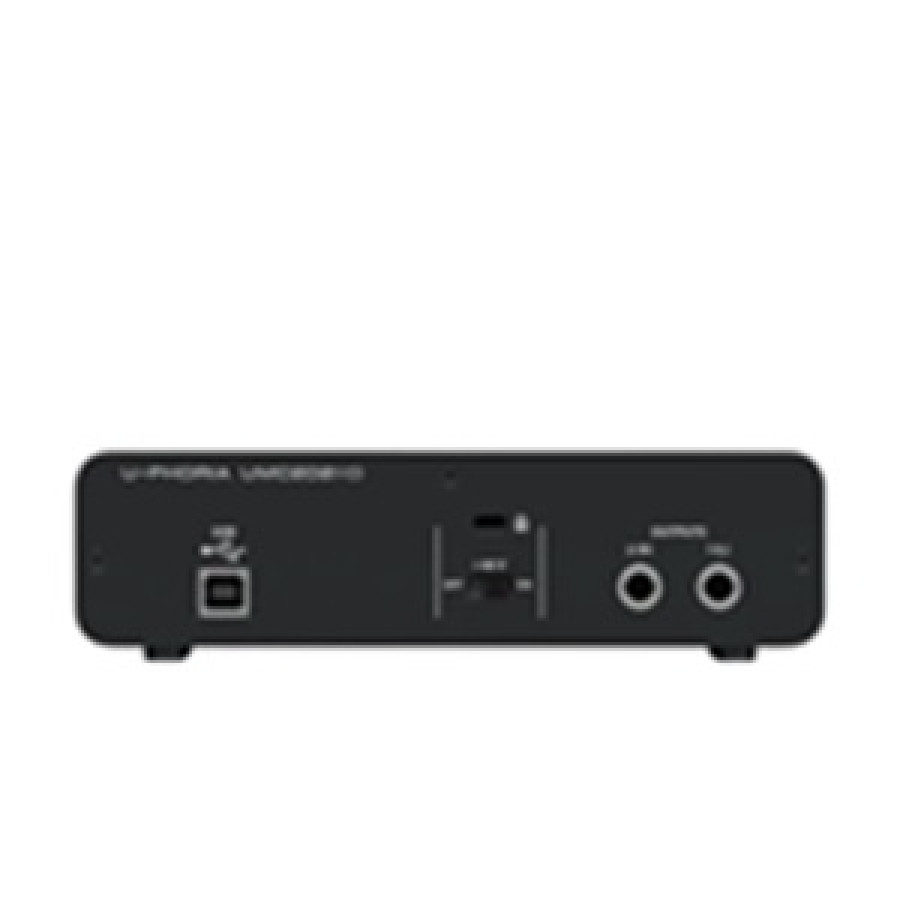 Soundcard Behringer UMC202HD - samping