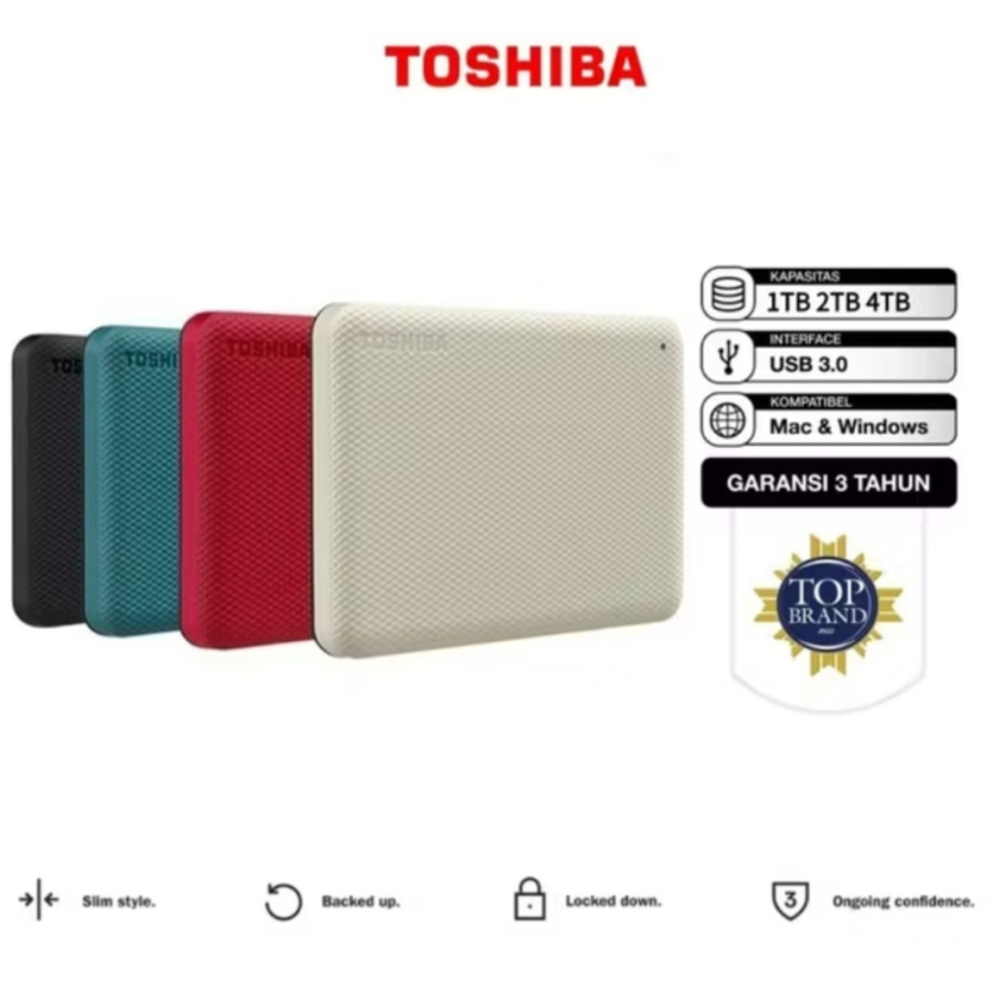 Hardisk Eksternal Toshiba 4 TB