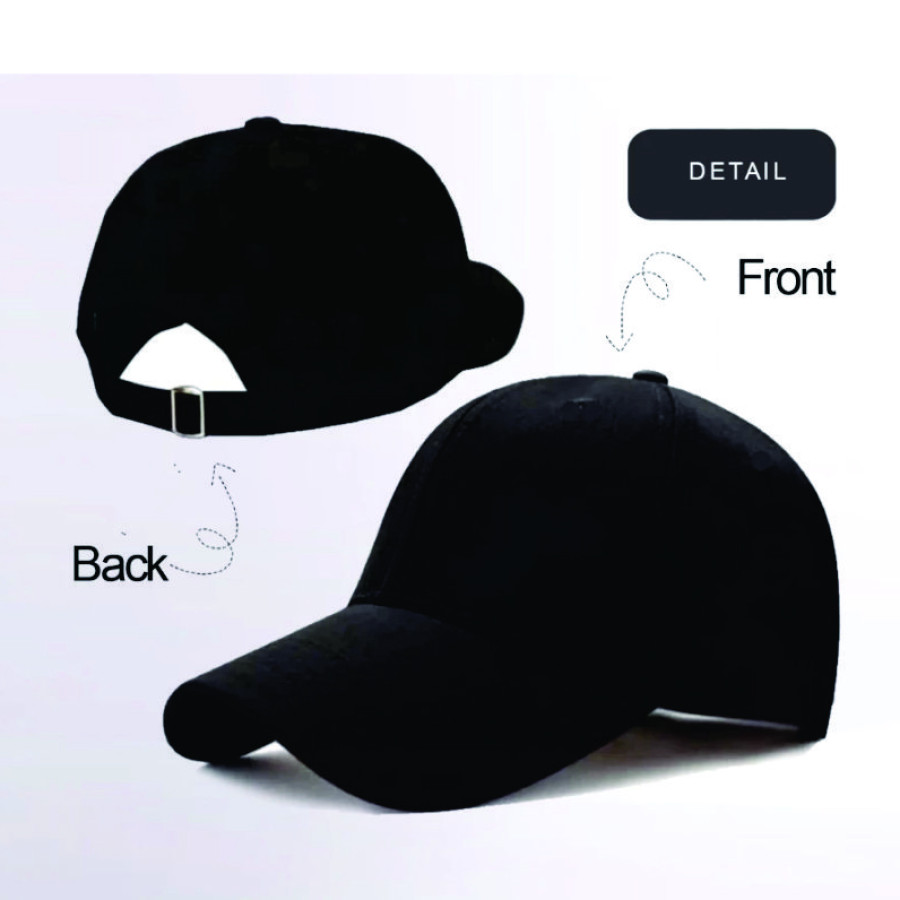 Topi kerja Lapangan Costum - depan